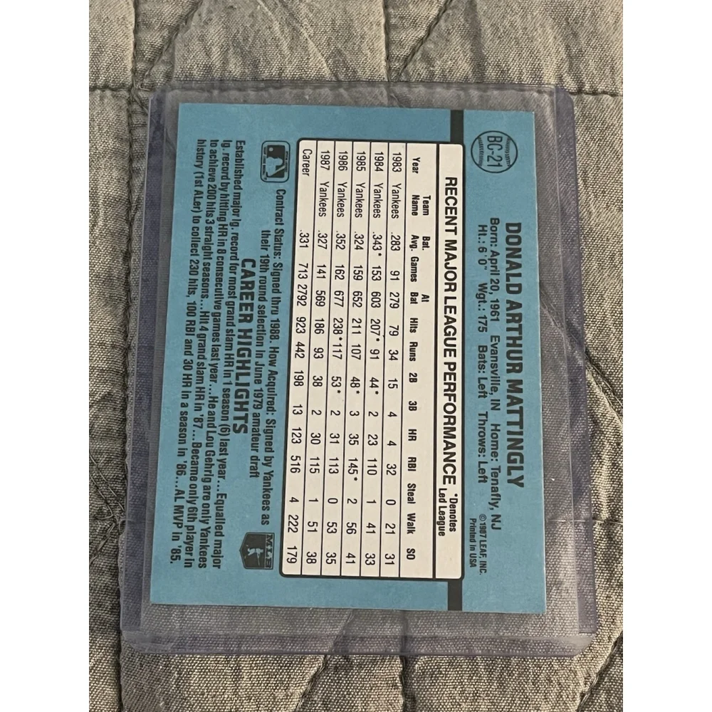 Donruss this 1987
